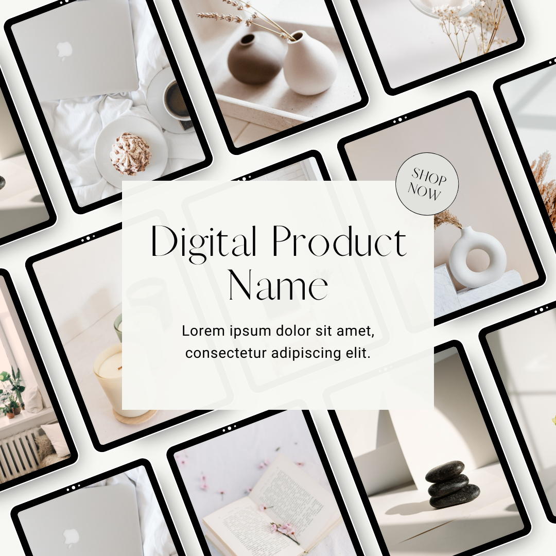 100 Digital Products Instagram Posts